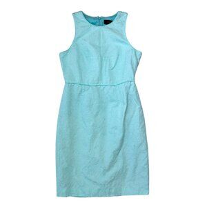 J.Crew Teal Sleeveless Dress Size 12